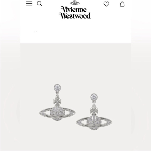 Vivienne Westwood Earrings with Dust and Box - Picture 4 of 10